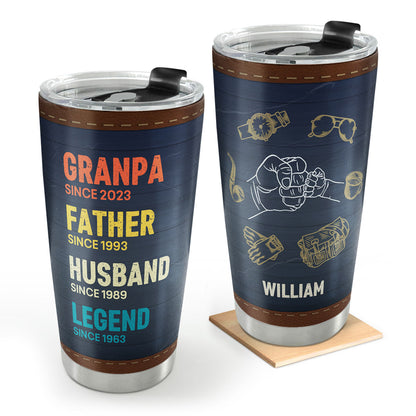 Legend Since | Personalized Stainless Steel Tumbler SSTHA01