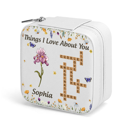 Things I Love About You | Personalized Jewelry Box