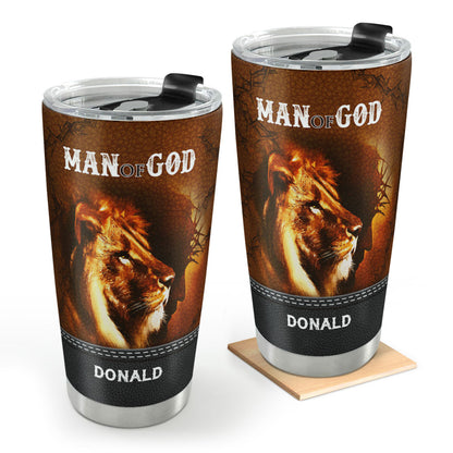 Man Of God | Personalized Stainless Steel Tumbler JSSSTPT2178L