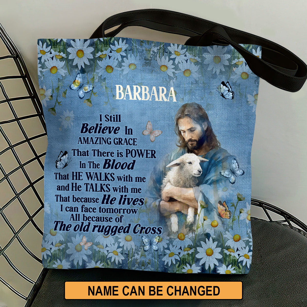 Personalized Tote Bag | I Still Believe In Amazing Grace