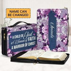 Jesuspirit | Personalized Stunning Roses Bible Cover | A Woman Of Faith | Worship Gift For Christians BCM19