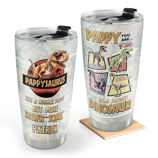 Daddysaurus | Personalized Stainless Steel Tumbler SSTN17