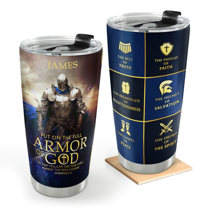 Armor Of God | Personalized Stainless Steel Tumbler JSSSTPPA1179D