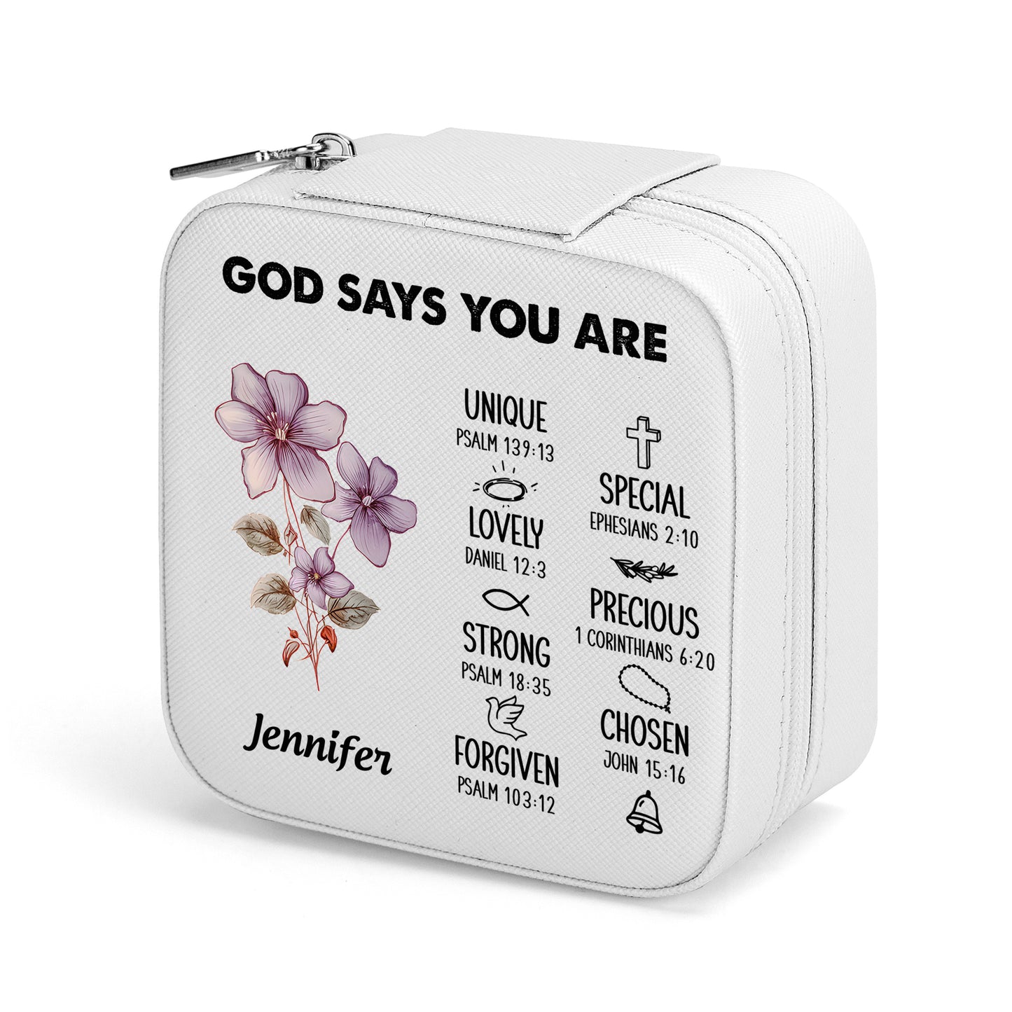 God Says You Are | Personalized Jewelry Box