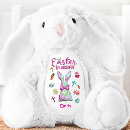 Easter Blessing | Personalized Stuffed Bunny