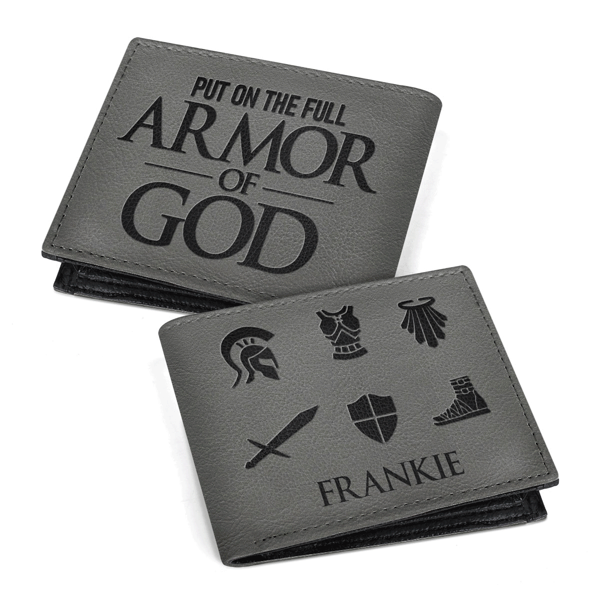Armor Of God | Personalized Folded Wallet For Men JSLFWH862