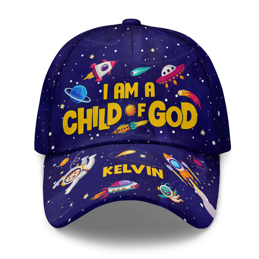I Am A Child Of God | Personalized Classic Cap JSCCH882
