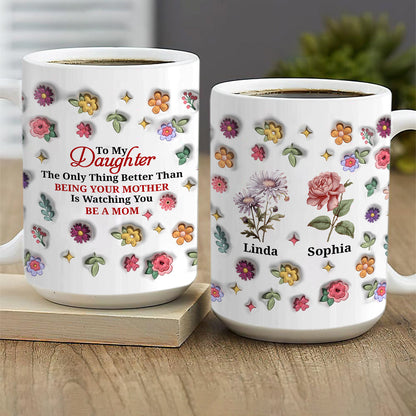 The Only Thing Better Than Being Your Mother | Personalized White Ceramic Mug