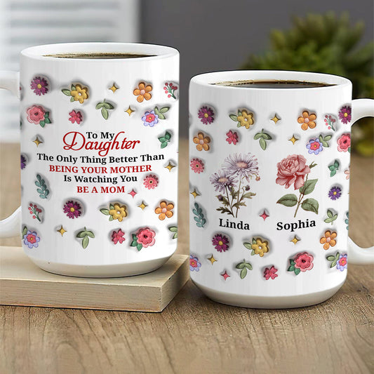The Only Thing Better Than Being Your Mother | Personalized White Ceramic Mug