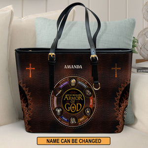 Amazing Grace - Personalized Leather Clutch Purse MB49
