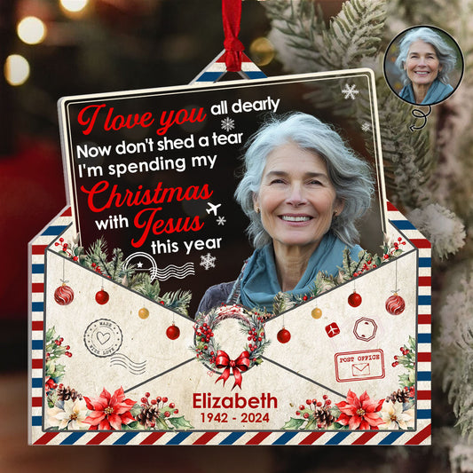 A Letter From Heaven | Personalized 1-Side Acrylic Ornament