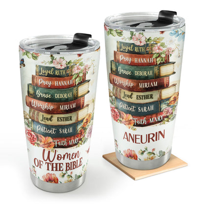 Women Of The Bible | Personalized Stainless Steel Tumbler JSSSTTH01