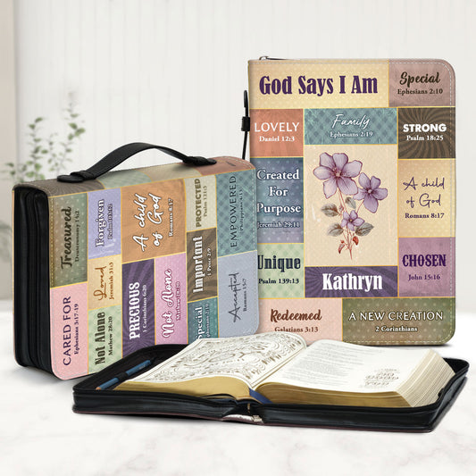 God Says You Are | Personalized Bible Cover