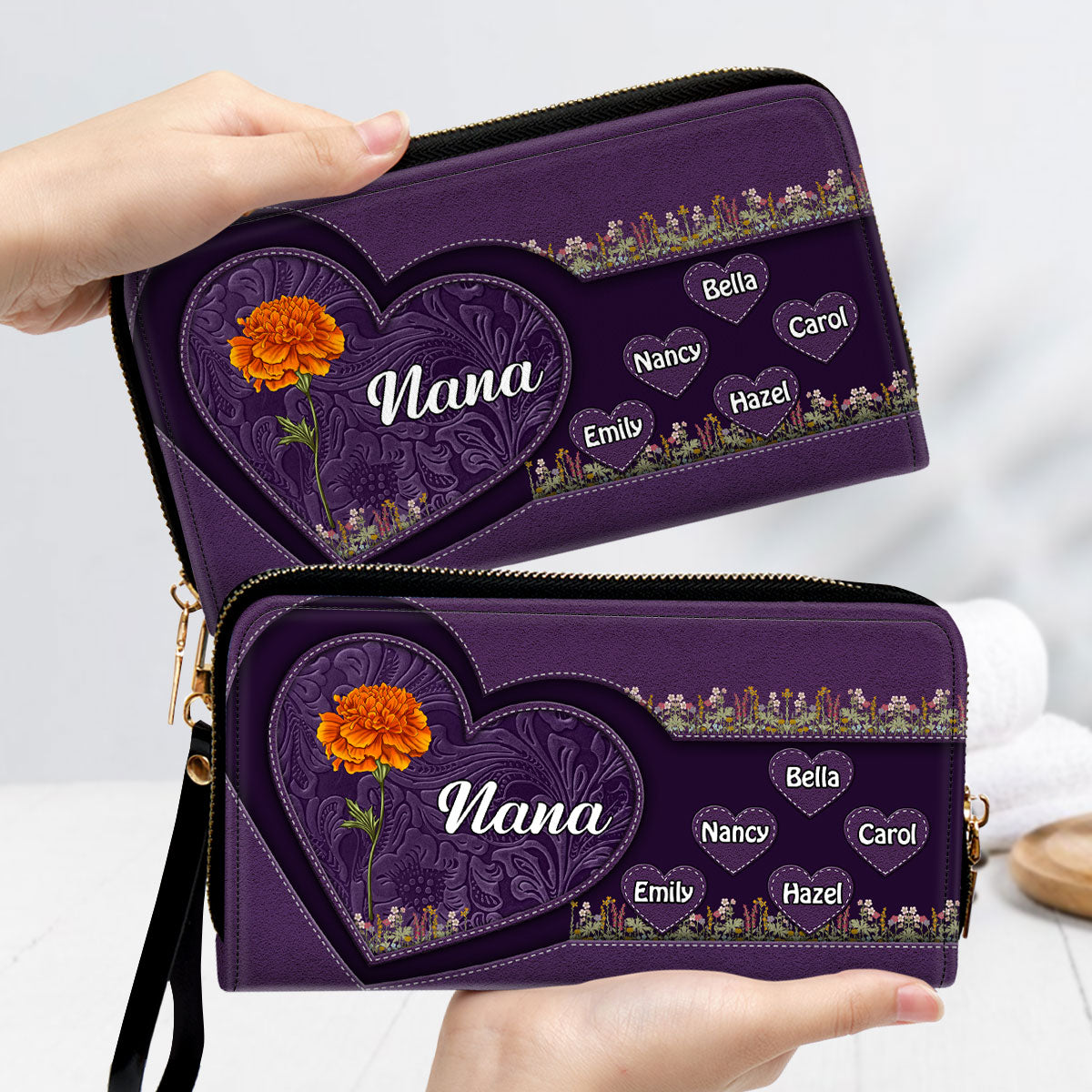 Blessed To Be Called Mom/Grandma/.. | Personalized Clutch Purse