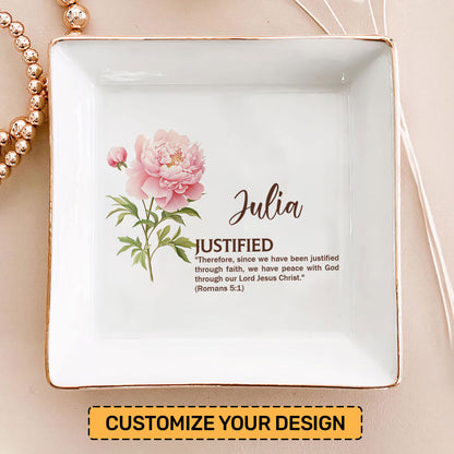 Meaning Of Your Name  | Personalized Jewelry Dish JSJDPH1877L