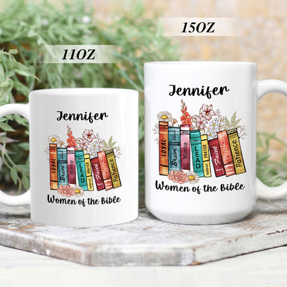 Women Of The Bible - Awesome White Ceramic Mug CCMNAHN1004A