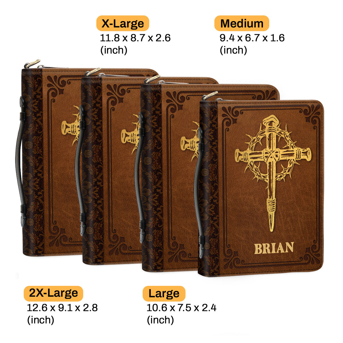 Must-Have Personalized Bible Cover - Delight Yourself In The Lord BC06