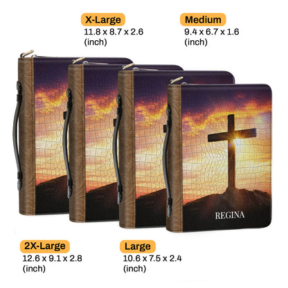 Rise Up And Pray - Unique Personalized Bible Cover H10