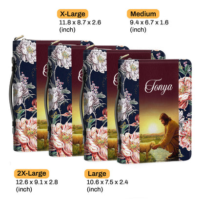 Glorious Personalized Bible Cover | My Sheep Hear My Voice