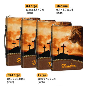 Jesuspirit | Personalized Cross Bible Cover | Special Gift For Pastors NUH486