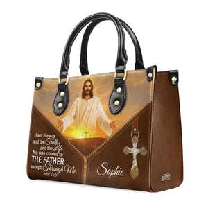 Must-Have Personalized Leather Handbag - I Am The Way And The Truth And The Life NUM445