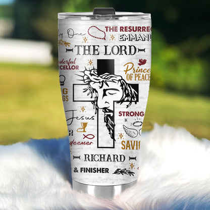 Jesus The Lord Of Lords | Personalized Stainless Steel Tumbler JSSSTPT2474D