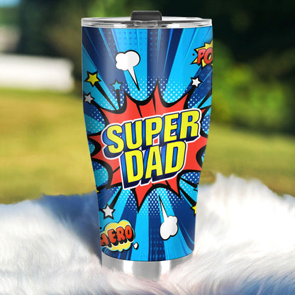 Super Dad | Personalized Stainless Steel Tumbler SSTHA02
