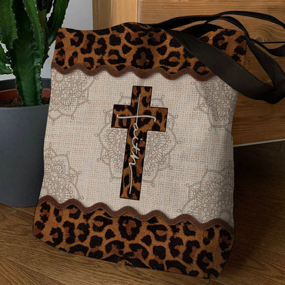 Special Cross Christian Tote Bag AM209