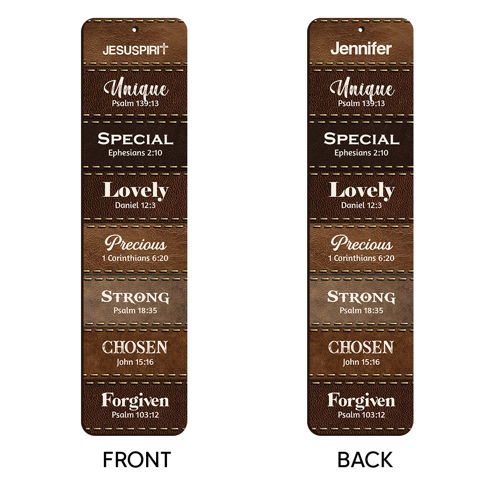 You Are Forgiven - Awesome Personalized Wooden Bookmarks HN38
