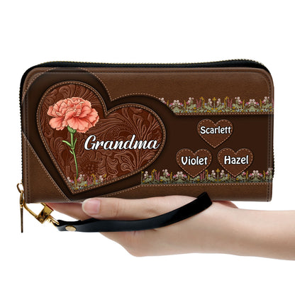 Blessed To Be Called Mom/Grandma/.. | Personalized Clutch Purse