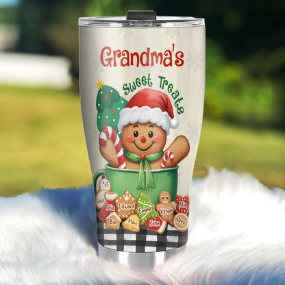 Grandma’s Sweet Treats | Personalized Stainless Steel Tumbler