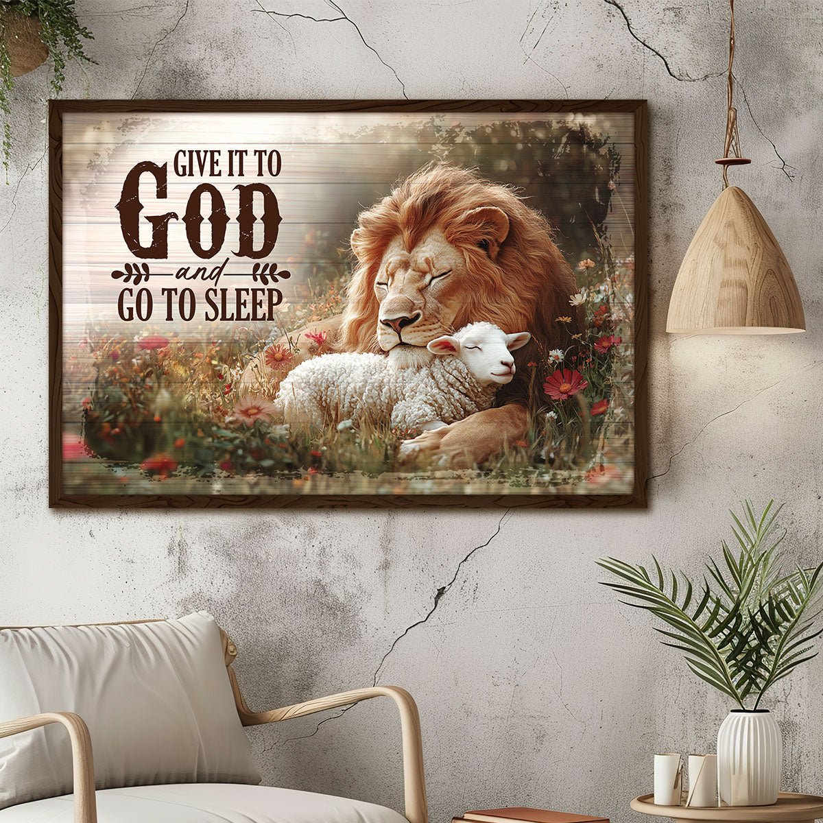 Give It To God And Go To Sleep - Poster JSPTHLT1436D