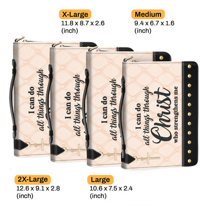 I Can Do All Things Through Christ - Beautiful Bible Cover HHN418