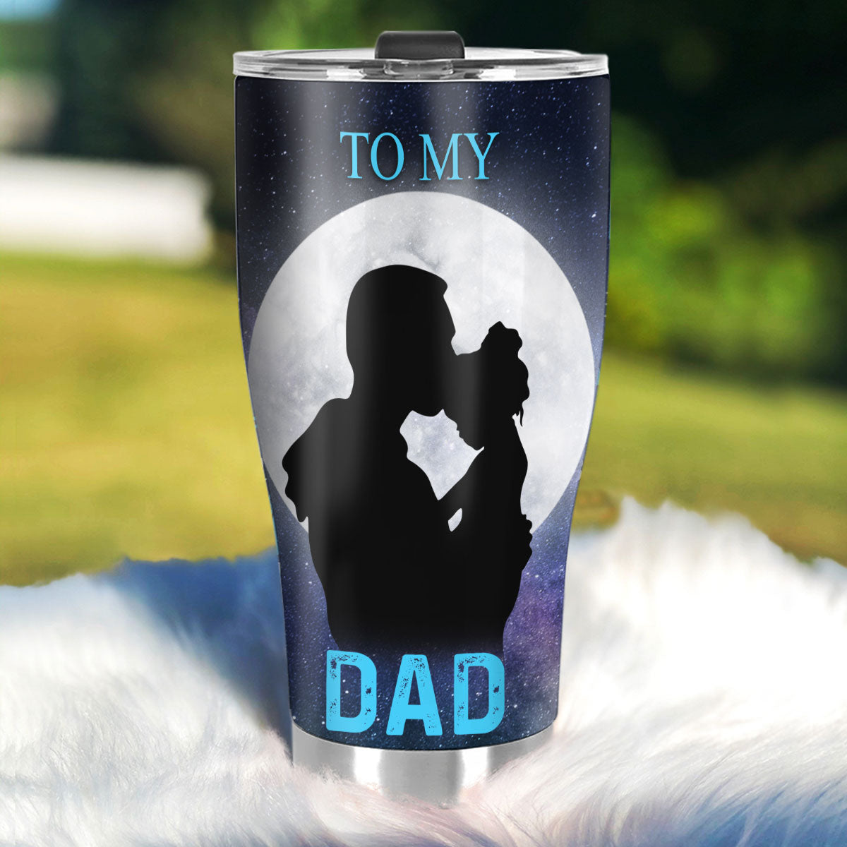 To My Dad | Personalized Stainless Steel Tumbler JSSSTD01