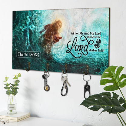 Be Still And Know That I Am God | Personalized Key Holder JSUWKHCSPT1738TA