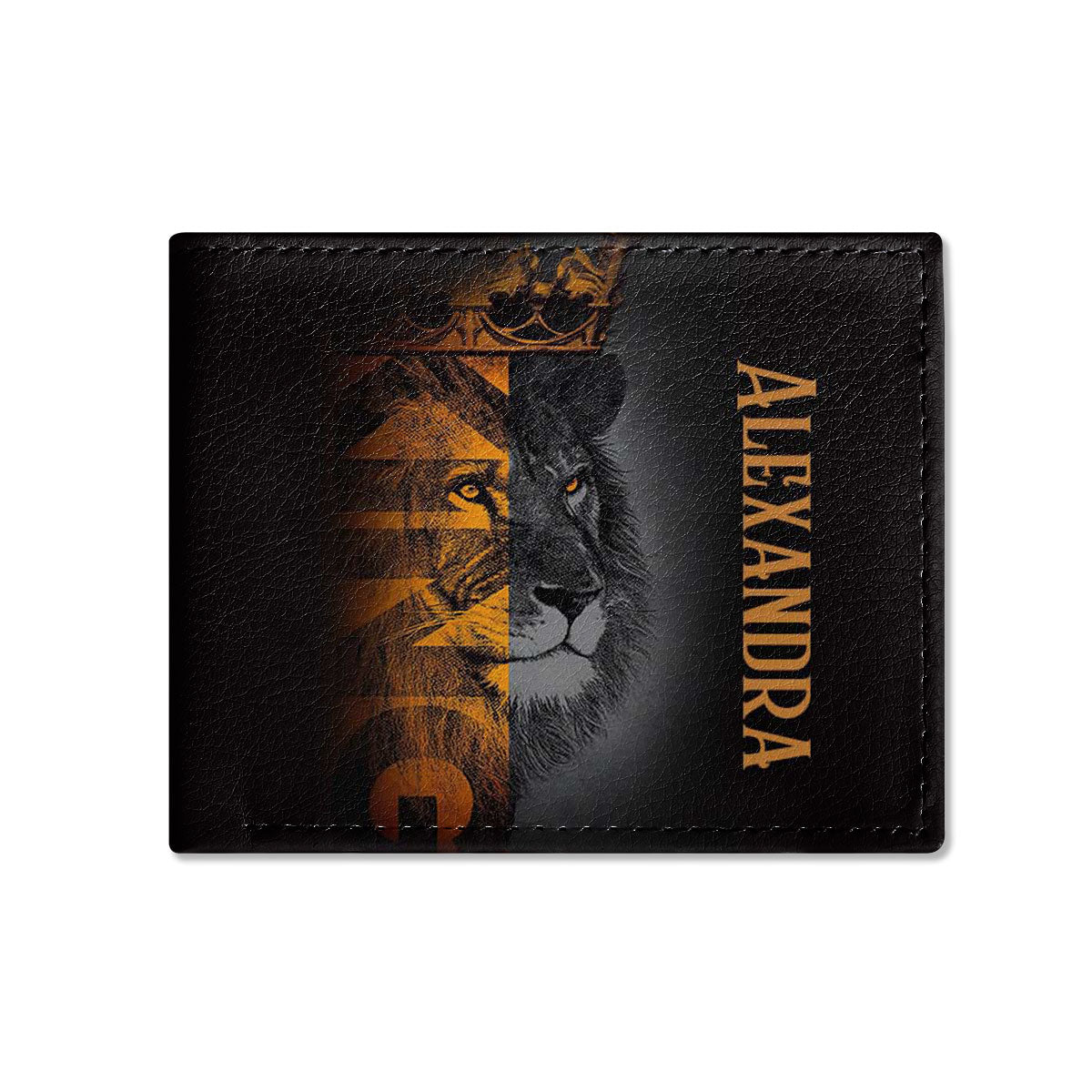 Be Strong | Personalized Folded Wallet For Men JSLFWM1032