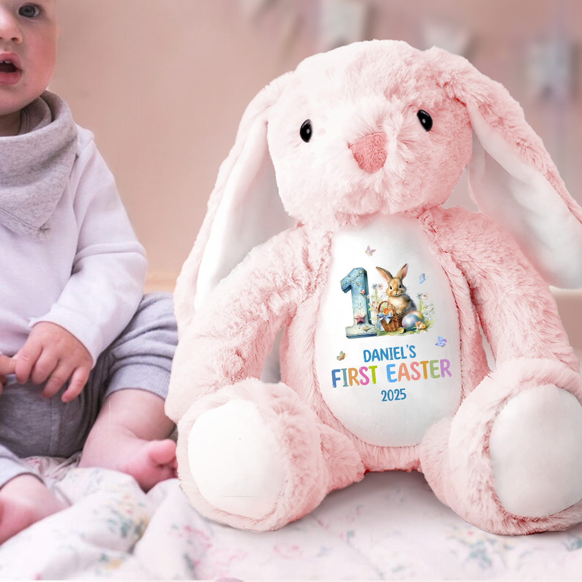 First Easter Baby | Personalized Stuffed Bunny