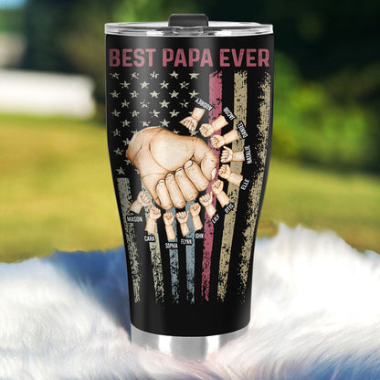 Best Dad Ever - Personalized Stainless Steel Tumbler SSTN15