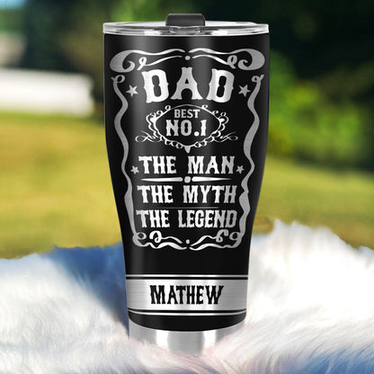 The Man The Myth The Legend | Personalized Stainless Steel Tumbler SSTN14