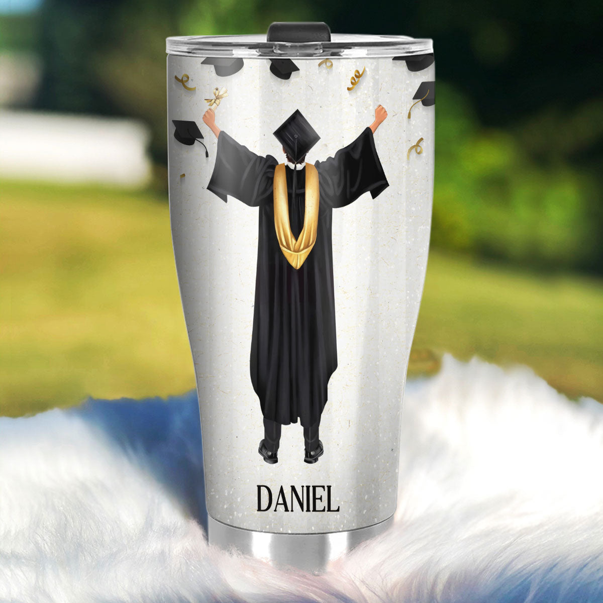 To My Son Graduation | Personalized Stainless Steel Tumbler JSSSTHN1011