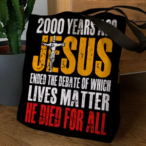 He Died For All - Beautiful Tote Bag TBNAHN1007A