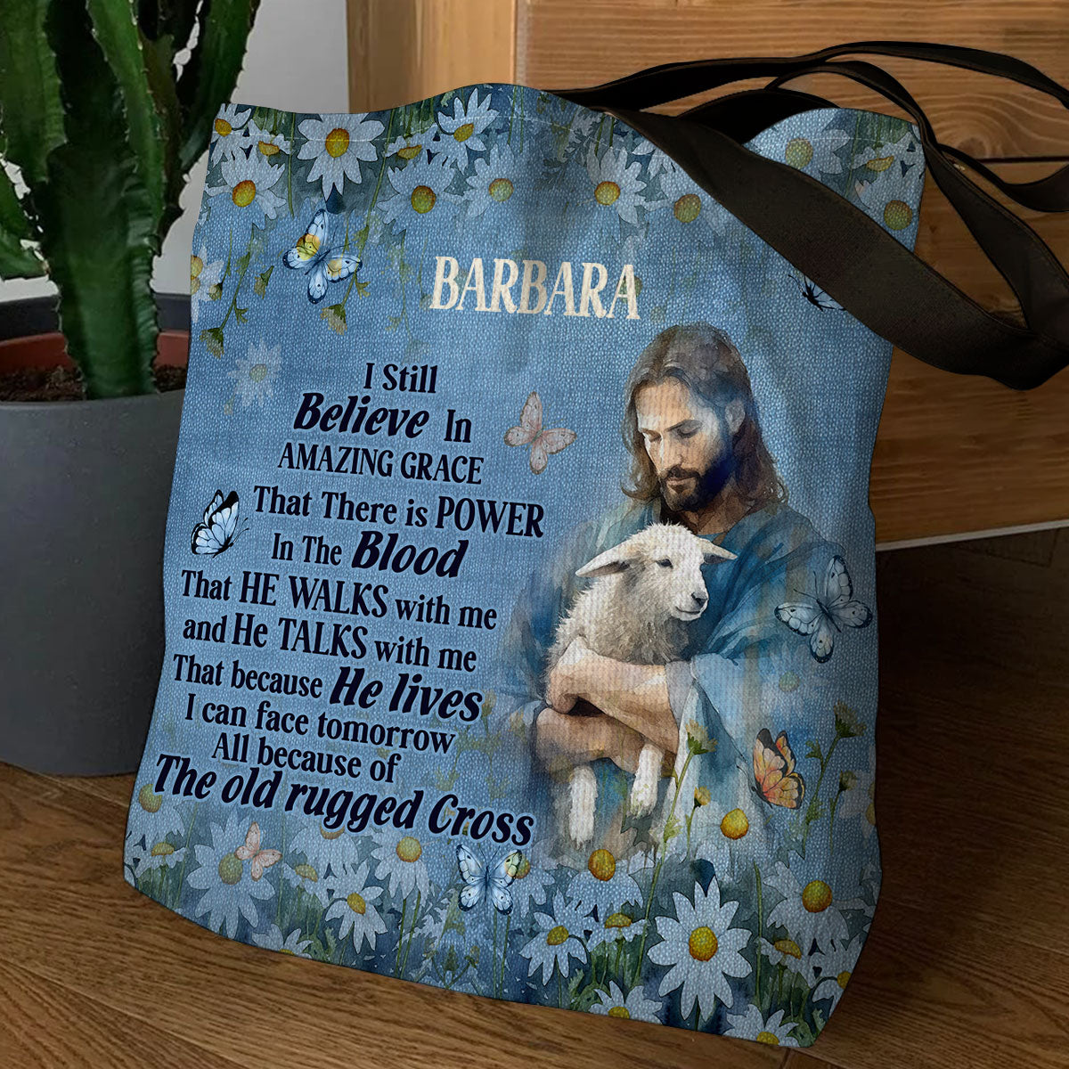 Personalized Tote Bag | I Still Believe In Amazing Grace