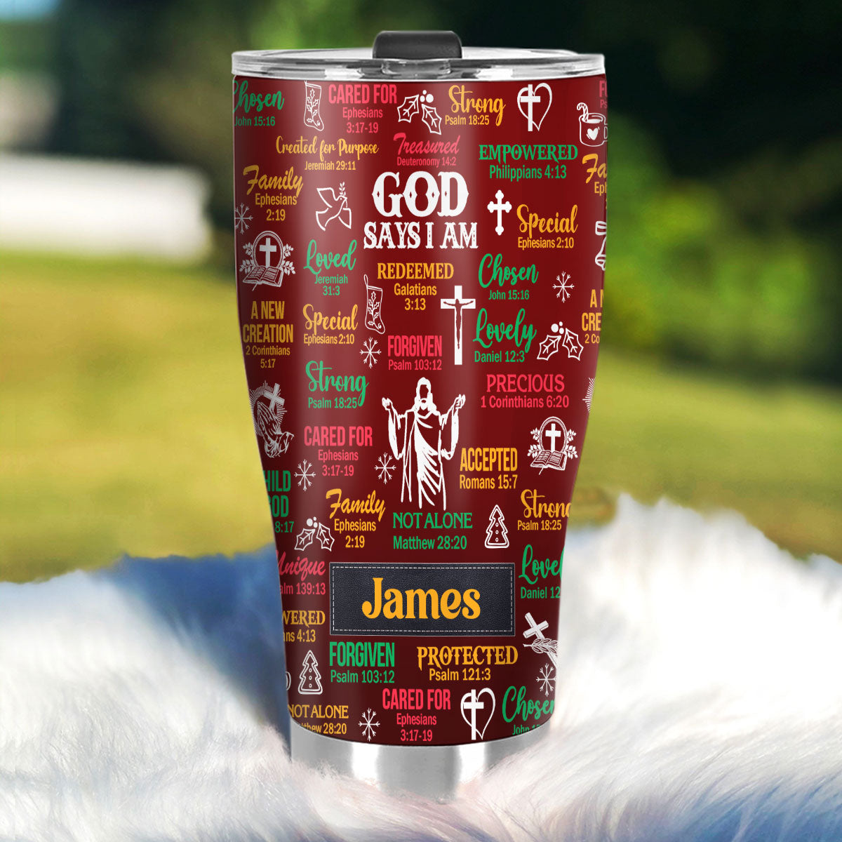 What God Says About You | Personalized Stainless Steel Tumbler