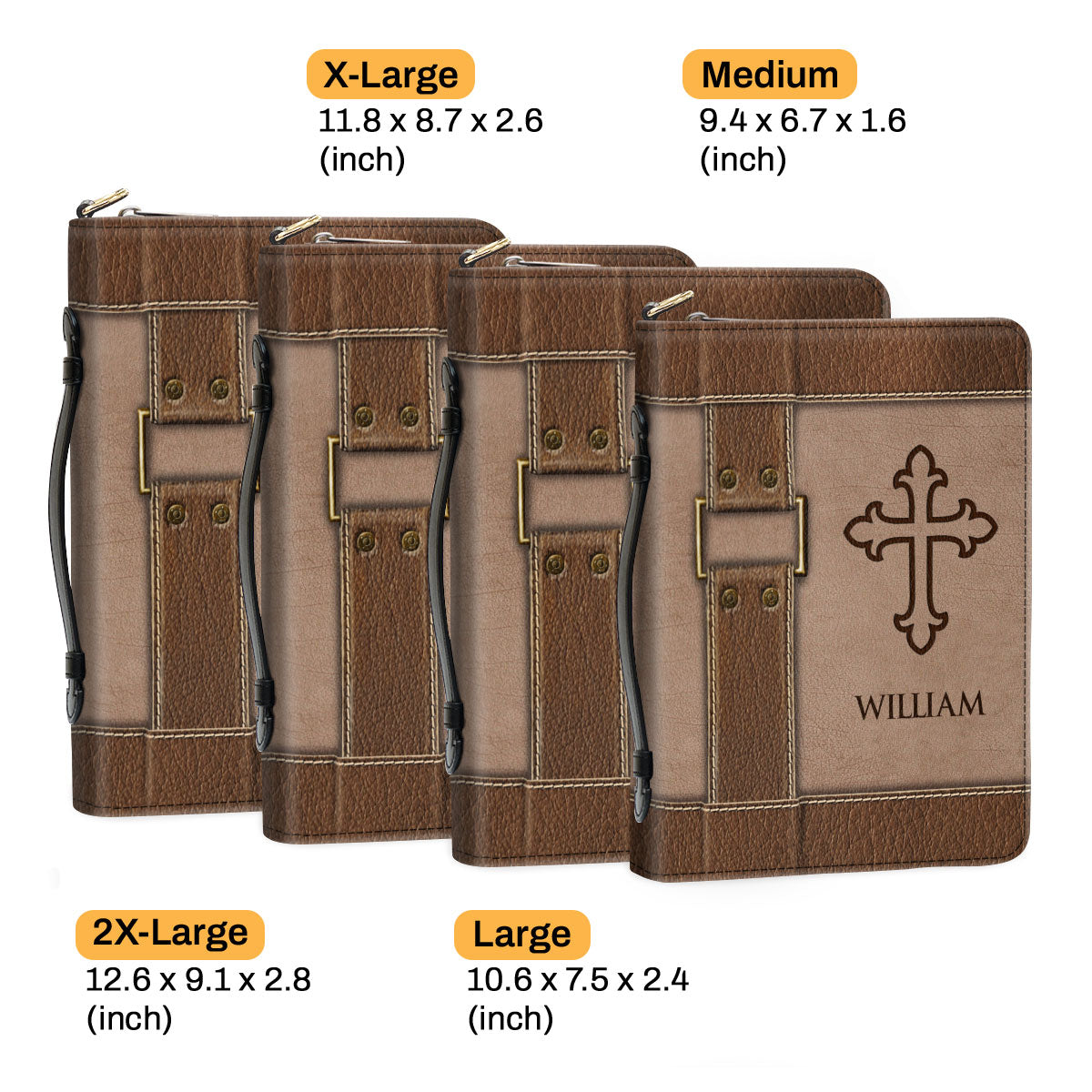 Must-Have Personalized Bible Cover - Trust In The Lord With All Your Heart BC08
