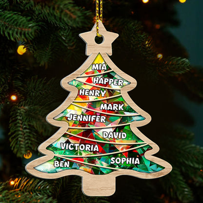 Merry Christmas | Personalized 1-Side Acrylic Ornament