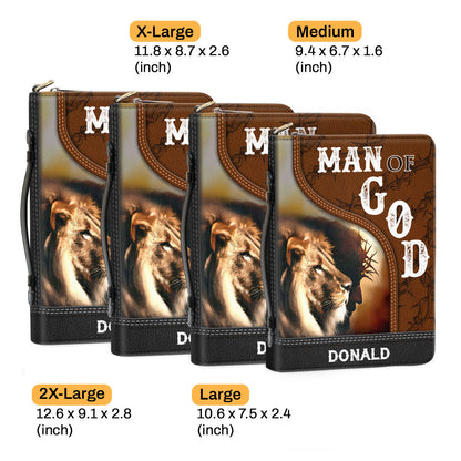 Man Of God | Personalized Bible Cover JSBCPT2179L