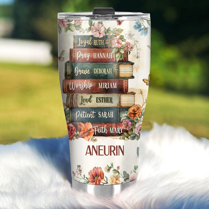 Women Of The Bible | Personalized Stainless Steel Tumbler JSSSTTH01