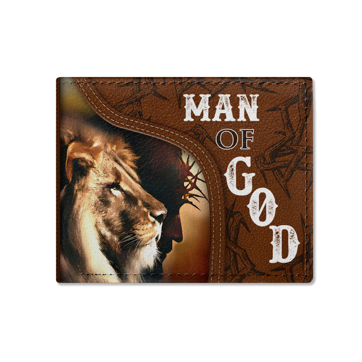 Man Of God | Personalized Folded Wallet For Men