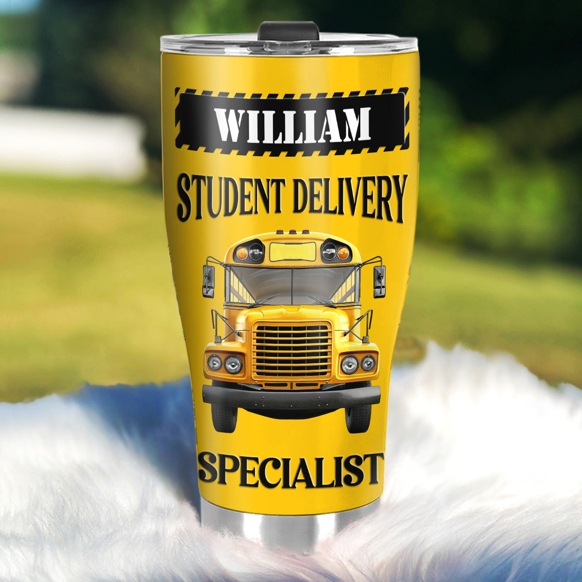 Bus Driver | Personalized Stainless Steel Tumbler JSSSTTTN831L