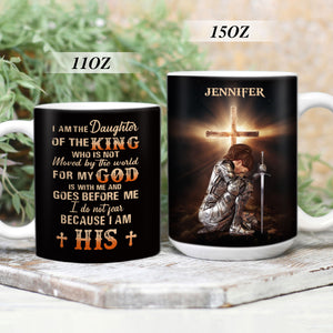 I Am The Daughter Of The King - Awesome White Ceramic Mug CCMNAM1010